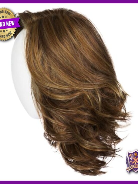 Heat-Friendly Synthetic Wig with Lace Front, Memory Cap, Monofilament Top